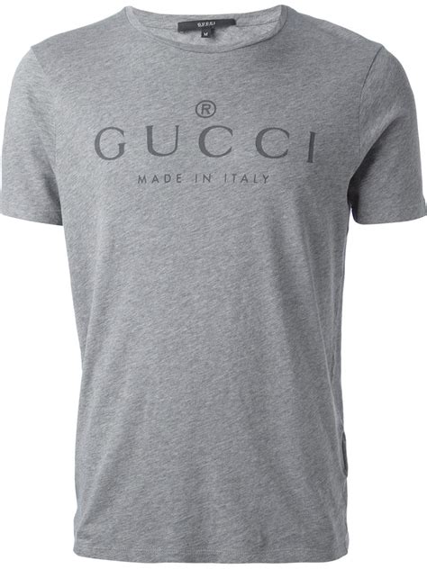 gray gucci shirt